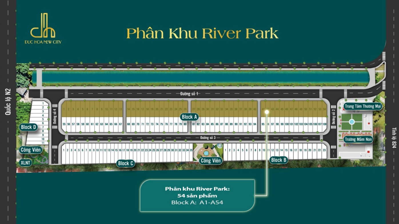 mặt bằng đức hoà new city